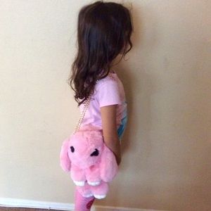 💥HP 💥 Cute bunny VERY SOFT Easter purse gift 🆕🎁